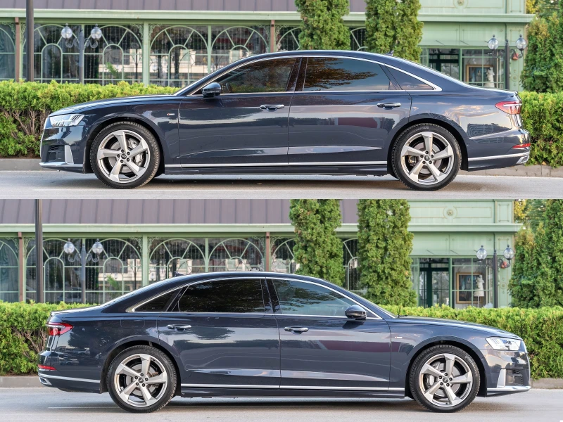 Audi A8 50 TDI LONG S-Line Лазер Вакуум Head-Up, снимка 4 - Автомобили и джипове - 51651511