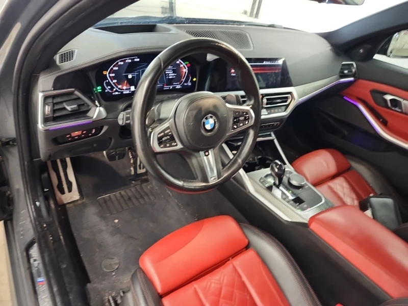 BMW 340  B58/ CARFAX /M ПАКЕТ/RED LEATHER/, снимка 7 - Автомобили и джипове - 53484550