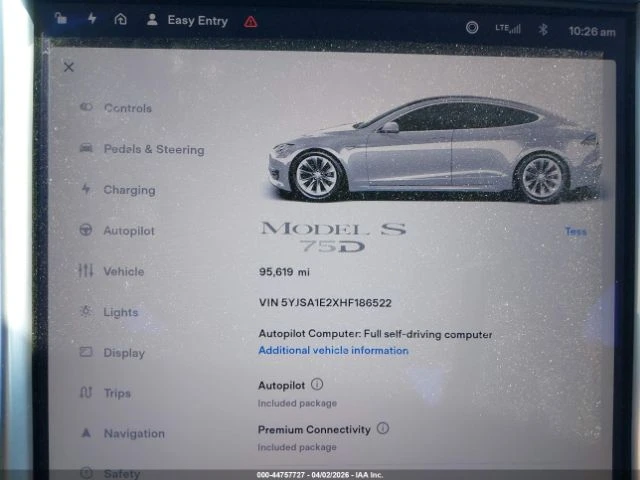 Tesla Model S 100D/60D/75D/90D/P100D, снимка 6 - Автомобили и джипове - 54403712
