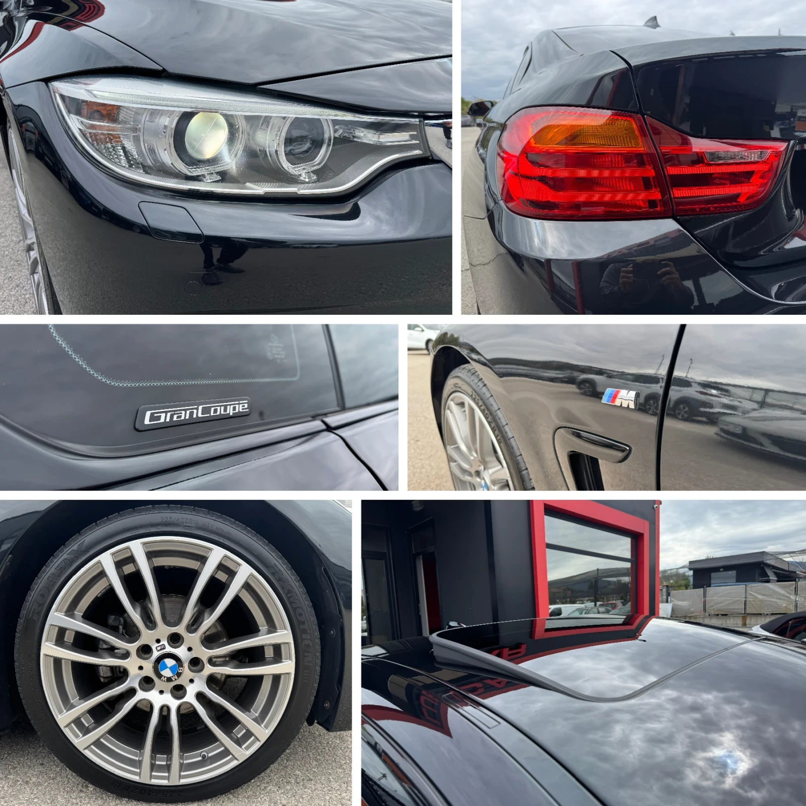 BMW 420 D-M ПАКЕТ-GRAN COUPE-RECARO-ШИБЕДАХ-ТОП - изображение 8