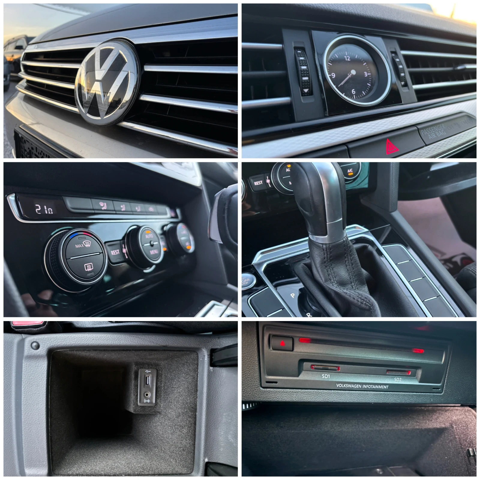 VW Passat 2.0 TDI/150к.с./Auto/Navi, снимка 12 - Автомобили и джипове - 54717227