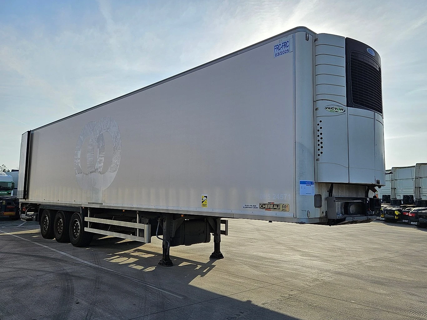 Полуремарке Chereau BI Temperature, снимка 2 - Ремаркета - 53842920