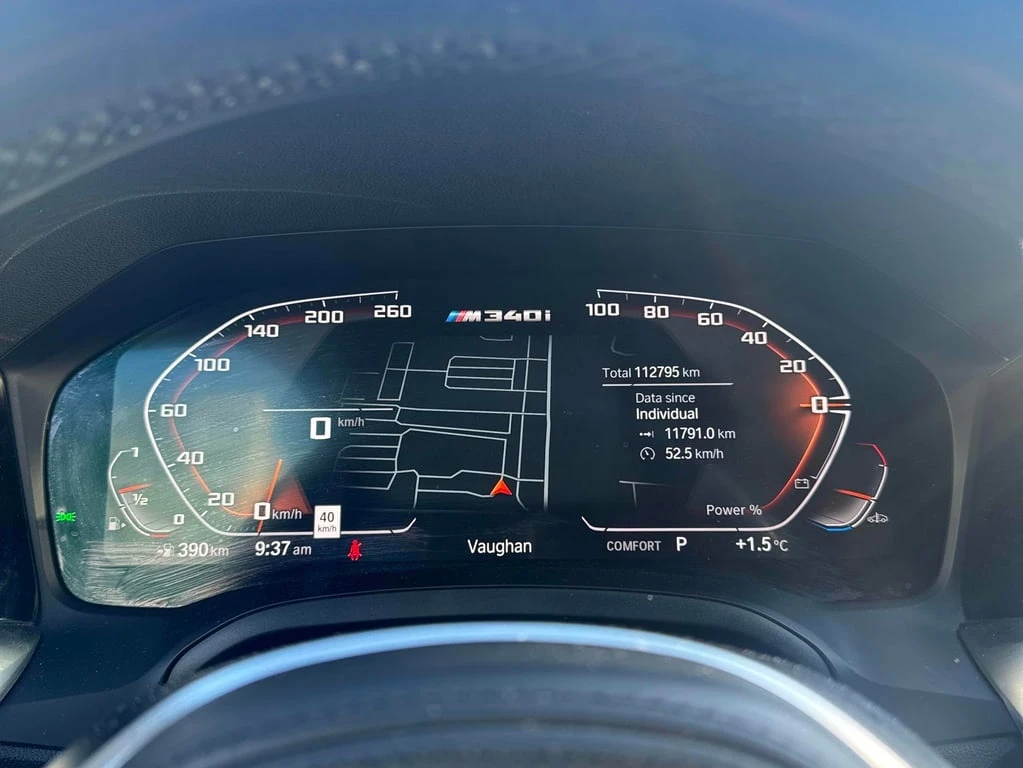 BMW 340 * M340i xDrive * CARFAX * БЕЗ ПЪРВОНАЧАЛНА ВНОСКА - изображение 8