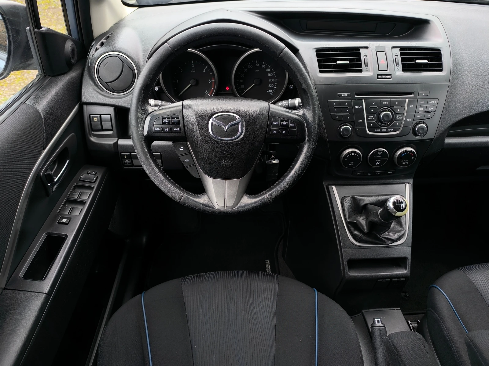 Mazda 5 -FACE LIFT-1.6HDI-116кс-6 скорости-7 места-КЛИМА-, снимка 11 - Автомобили и джипове - 53952690