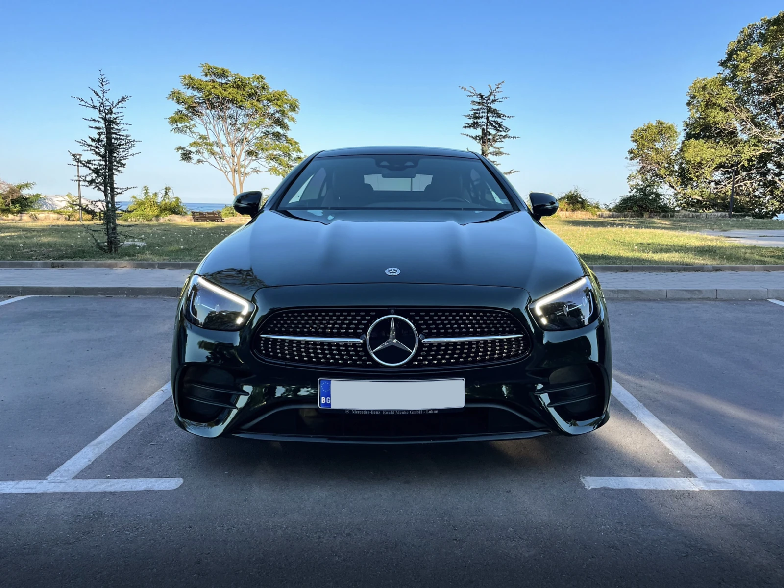 Mercedes-Benz E 400 4MATIC , BURMASTER, 360 гр., ПАНО, МЕМОРИ , AMG...