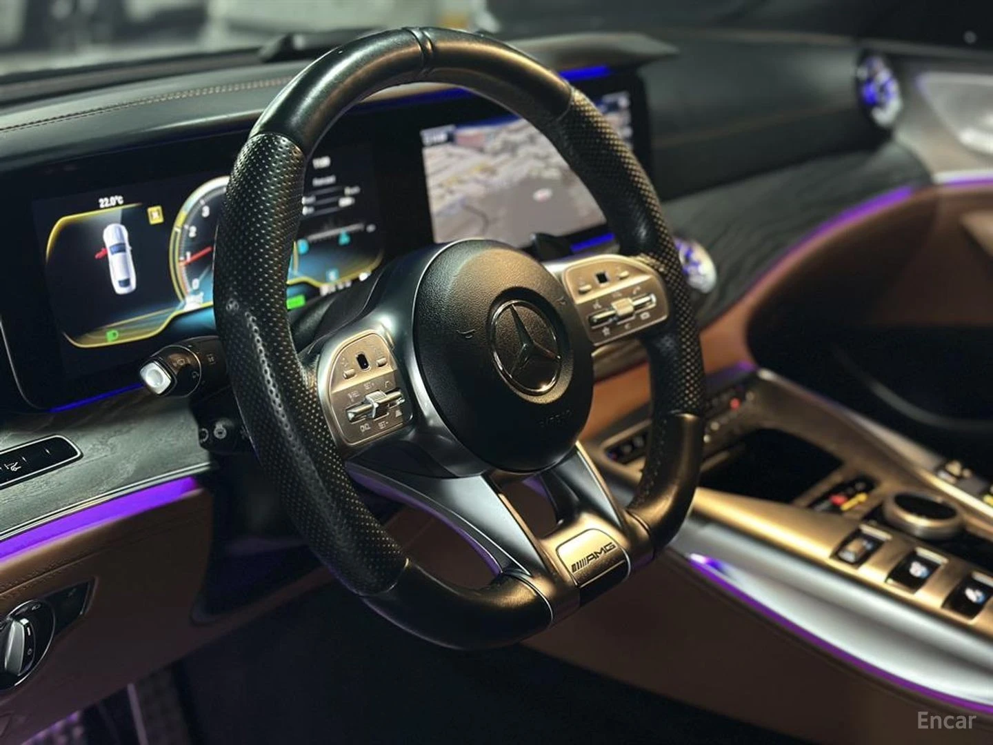 Mercedes-Benz AMG GT burmester* multibeam led* Parking Assist, снимка 5 - Автомобили и джипове - 56233138
