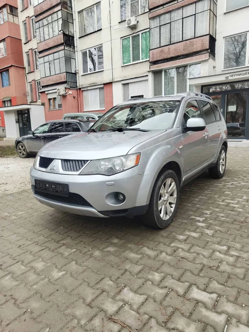 Mitsubishi Outlander 2.4 бензин/газ 4х4 кожа/автоматик/люк/нави, снимка 14 - Автомобили и джипове - 53453354