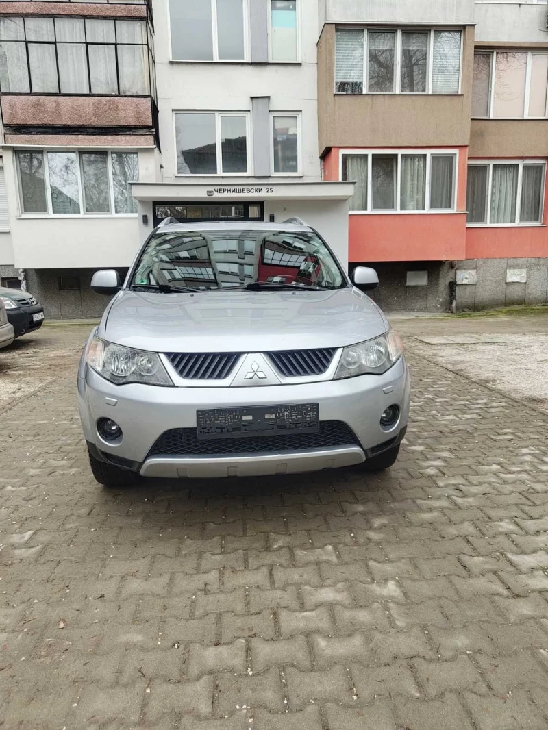Mitsubishi Outlander 2.4 бензин/газ 4х4 кожа/автоматик/люк/нави, снимка 15 - Автомобили и джипове - 53453354