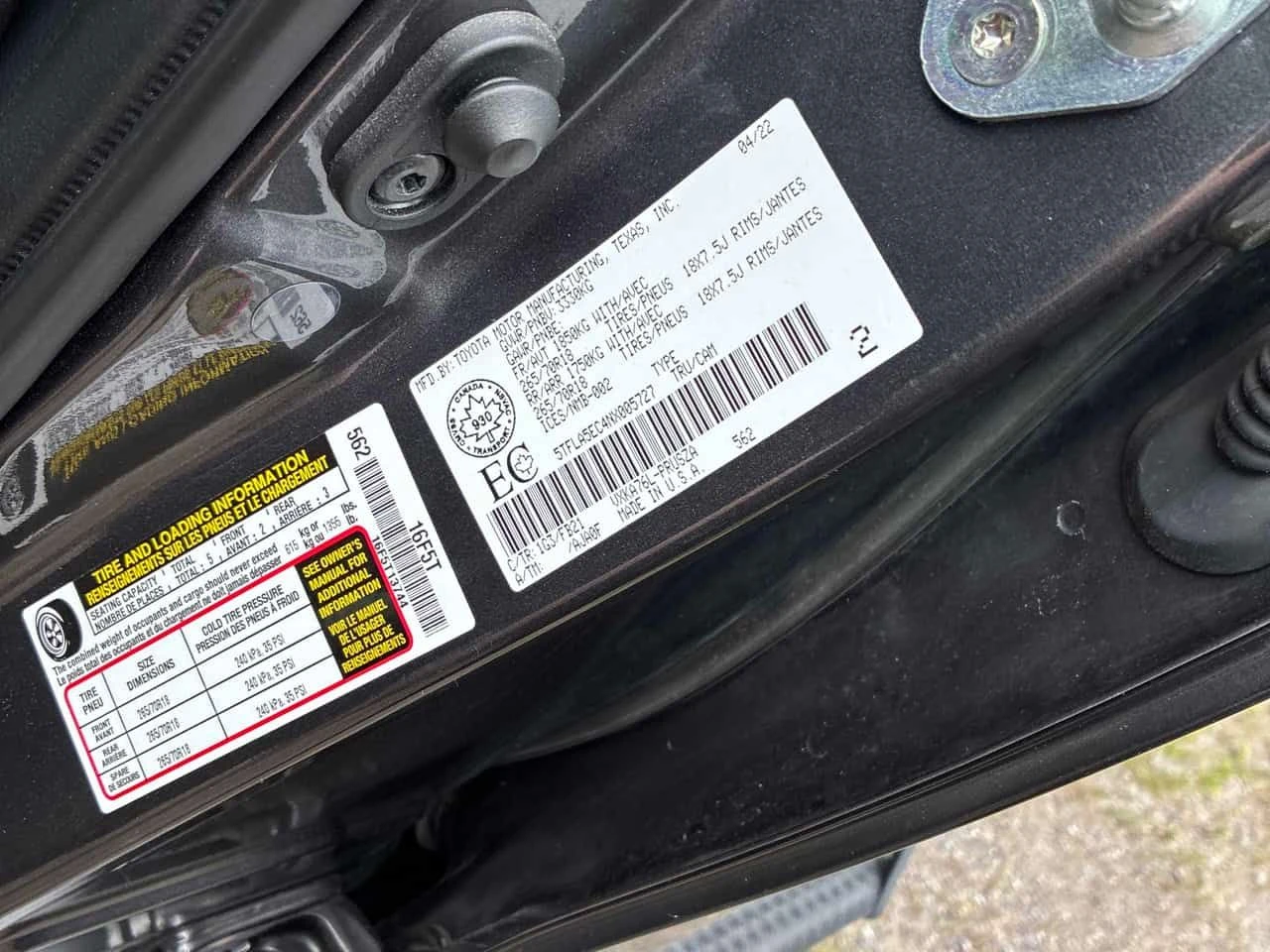 Toyota Tundra SR5 / CARFAX / КЛИП НА МОТОРА , снимка 10 - Автомобили и джипове - 55548058
