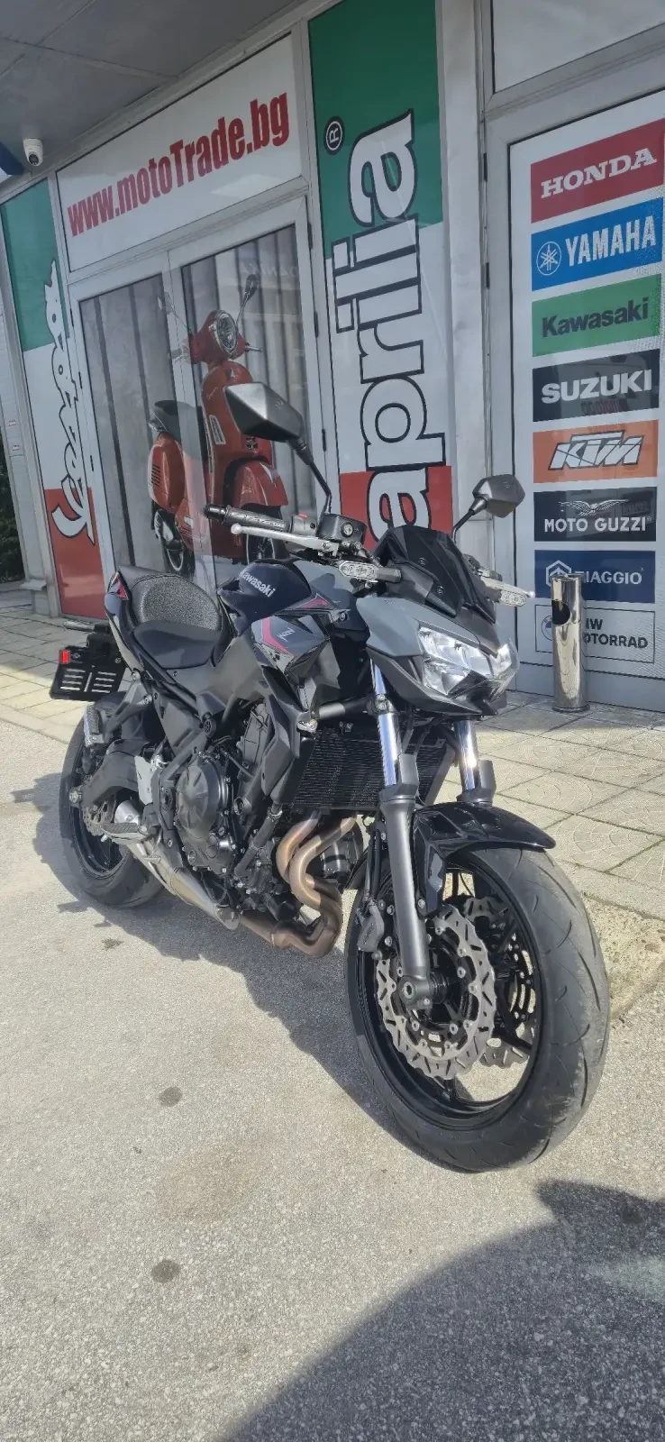 Kawasaki Z Z 650 35kw A2 лизинг гаранция 