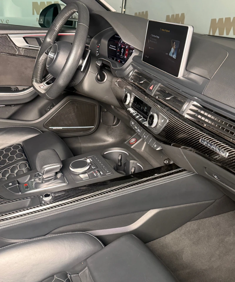 Audi Rs5 Carbon* HuD* B&O* Downpipe* Ceramic, снимка 10 - Автомобили и джипове - 50807141