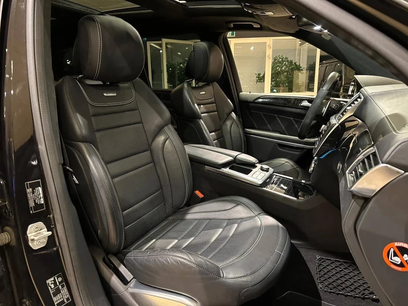Mercedes-Benz GL 63 AMG 4MATIC 7-МЕСТЕН DESIGNO ПАНОРАМА ЛИЗИНГ 100%  , снимка 14 - Автомобили и джипове - 53117720