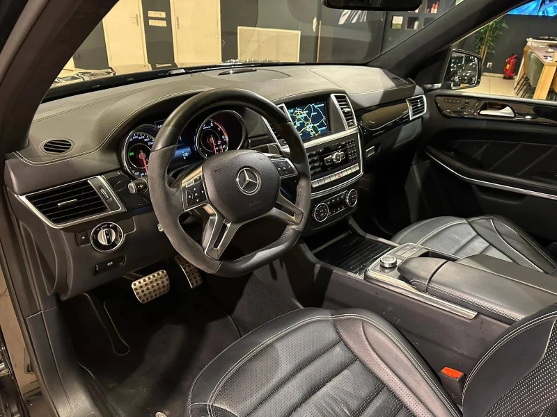 Mercedes-Benz GL 63 AMG 4MATIC 7-МЕСТЕН DESIGNO ПАНОРАМА ЛИЗИНГ 100%  , снимка 9 - Автомобили и джипове - 53117720
