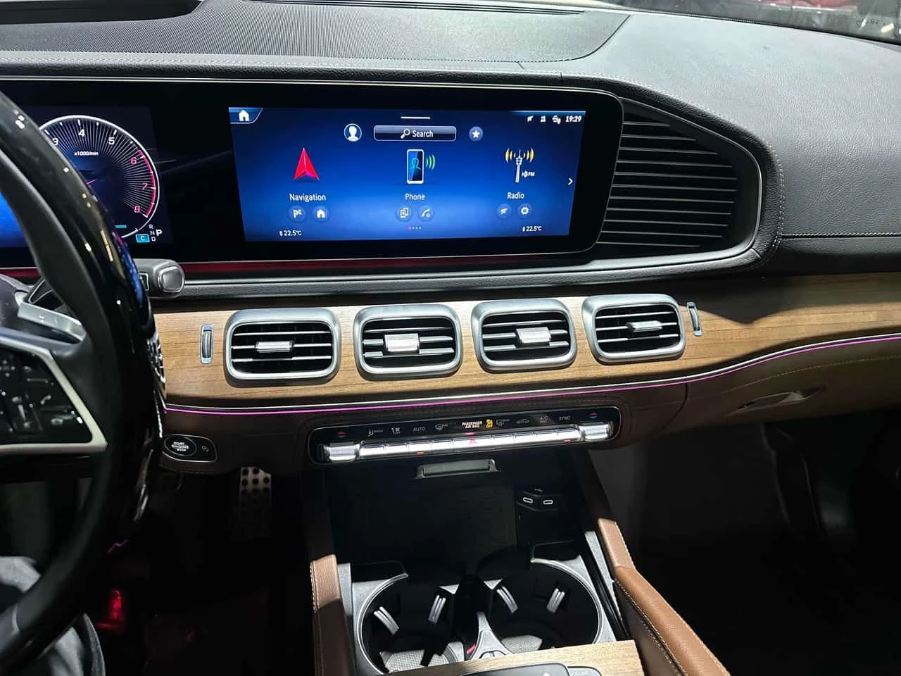 Mercedes-Benz GLS 450 * ДИСТРОНИК * ОБДУХВАНЕ * BURMESTER * 360 * PANO - изображение 9