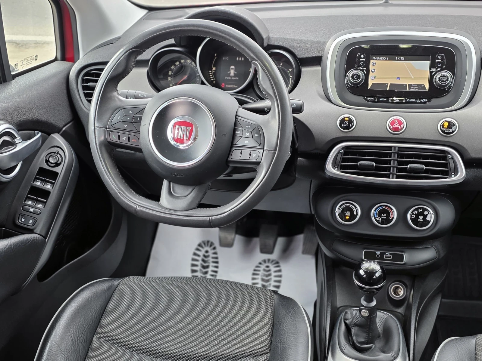 Fiat 500X 2.0D 140 k.c. 4X4 Като Нова * ЛИЗИНГ* , снимка 15 - Автомобили и джипове - 54634379