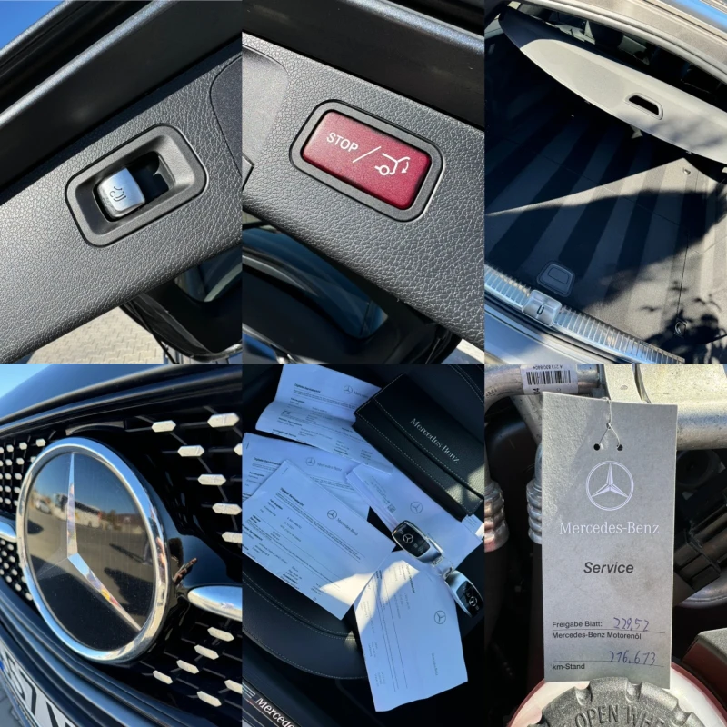 Mercedes-Benz E 220 E300d/Face/4M/AMG/Burmester/Pano/Full/MagnoGreyMat, снимка 16 - Автомобили и джипове - 47995728