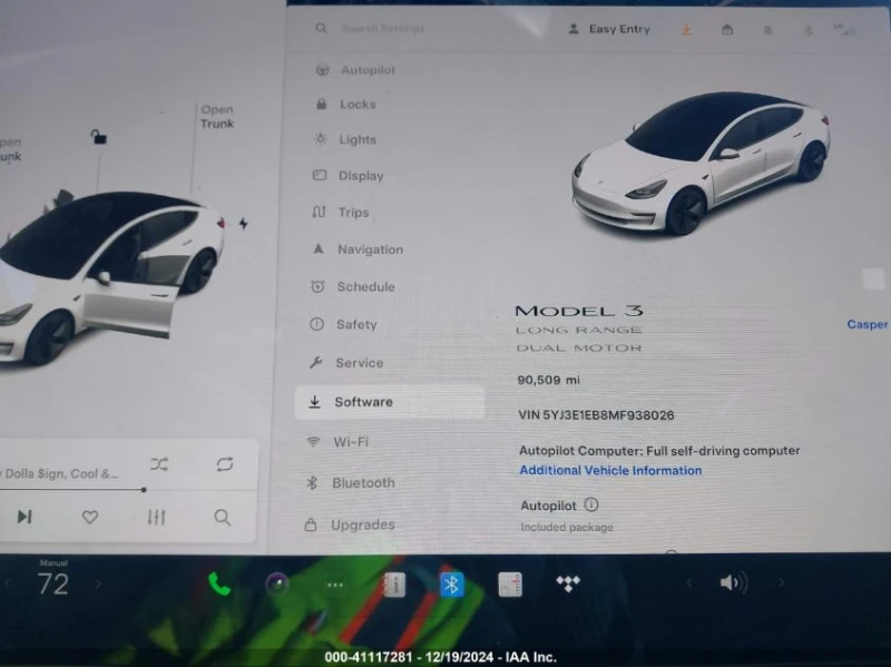 Tesla Model 3 U  U UX All Wheel Drive, снимка 12 - Автомобили и джипове - 49285206