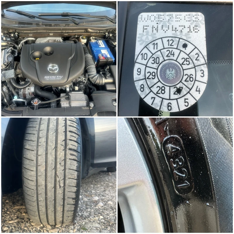 Mazda 6 2.2CDTI 150kc NAVI FACE, снимка 14 - Автомобили и джипове - 56330157