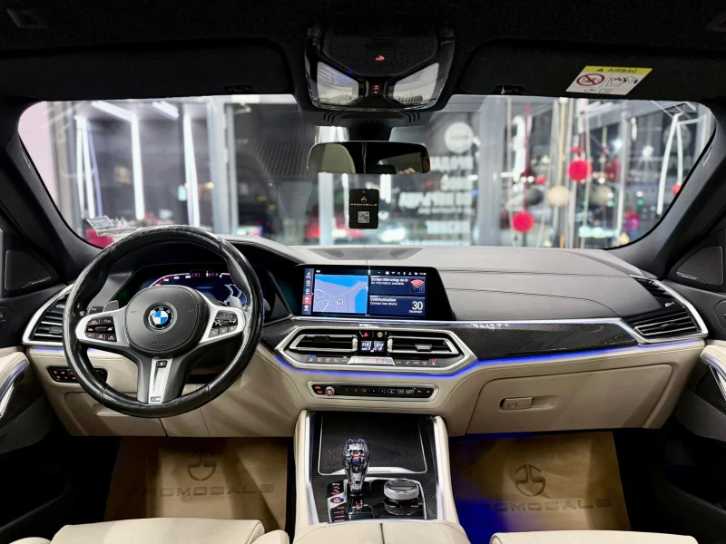 BMW X6 Xdrive* М* Лизинг* Iconic Glow* iDrive* Sky Lounge, снимка 9 - Автомобили и джипове - 52938758