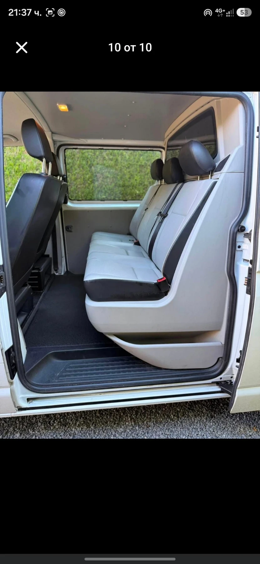 VW Transporter VW T6 BUSINESS DSG   КОЖА   5 МЕСТА   , снимка 9 - Бусове и автобуси - 56074866