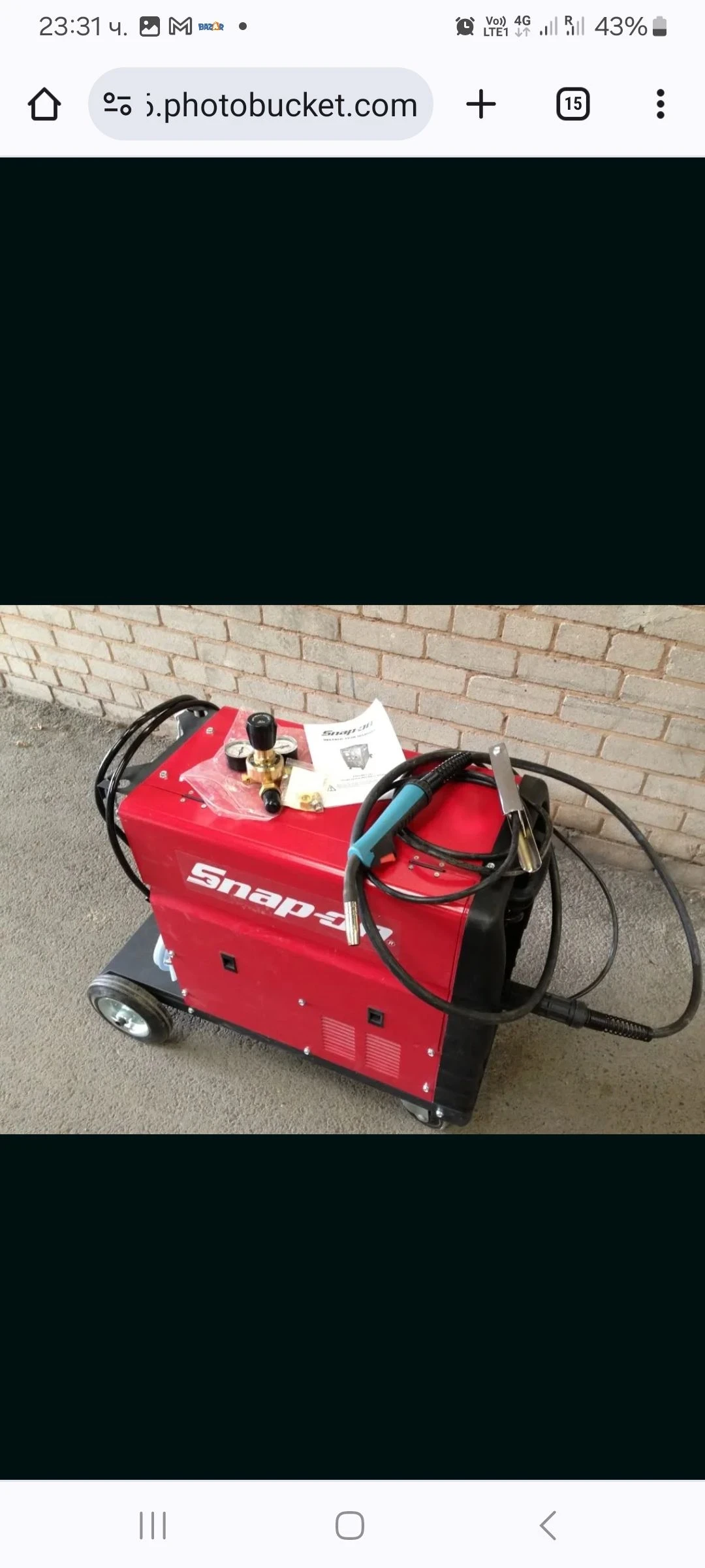 Допълнително оборудване Електрожен Snap on / Lincoln electric  - изображение 2