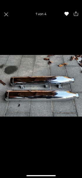 Ауспуси от Индиан Скаут Бобер, снимка 5