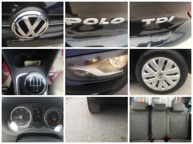 VW Polo 1.6 TDI , снимка 15 - Автомобили и джипове - 48815132