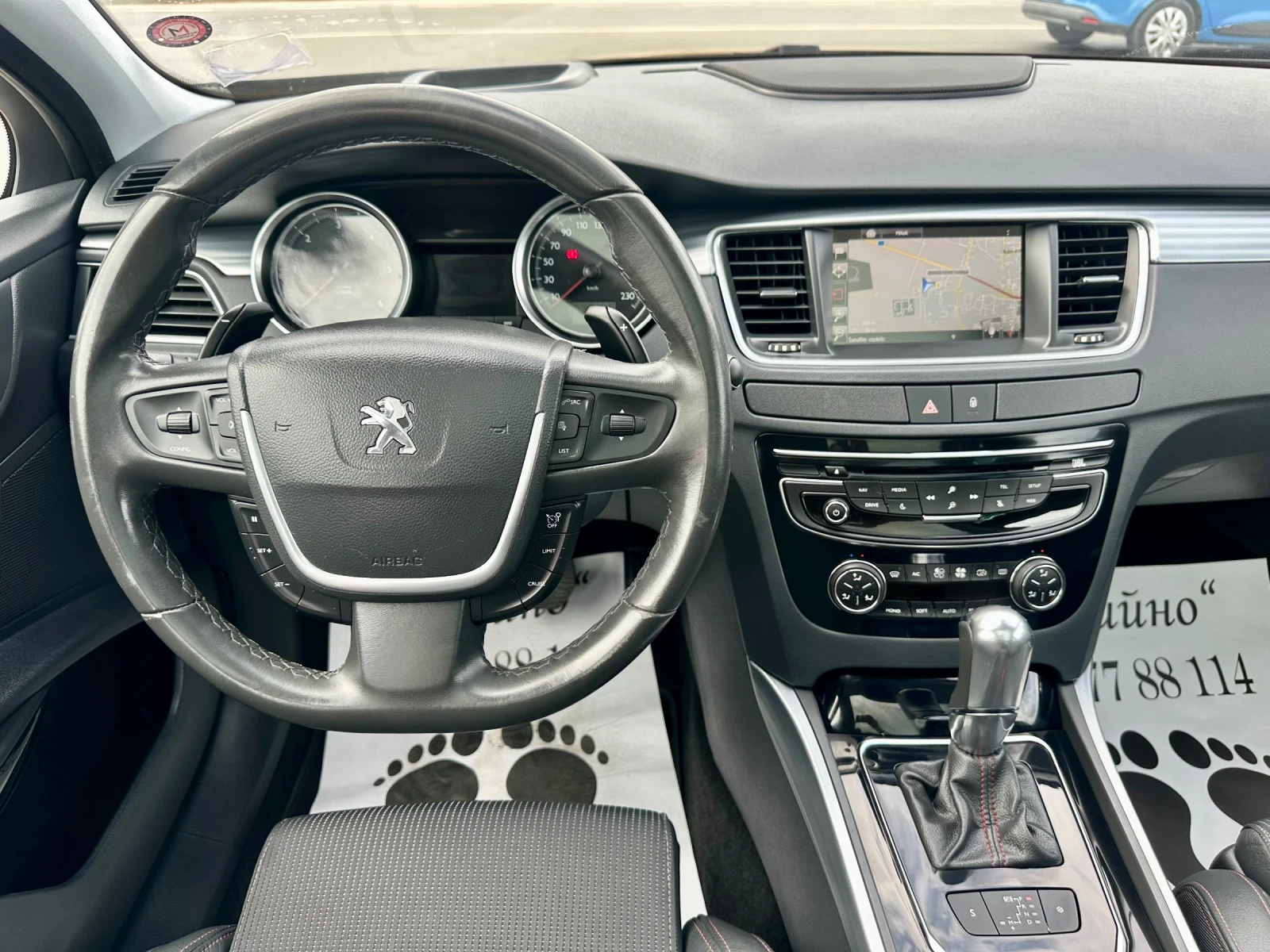 Peugeot 508 Gt Line! SW! 2.0hdi-180k! Automatic! Navigation! , снимка 10 - Автомобили и джипове - 55957398