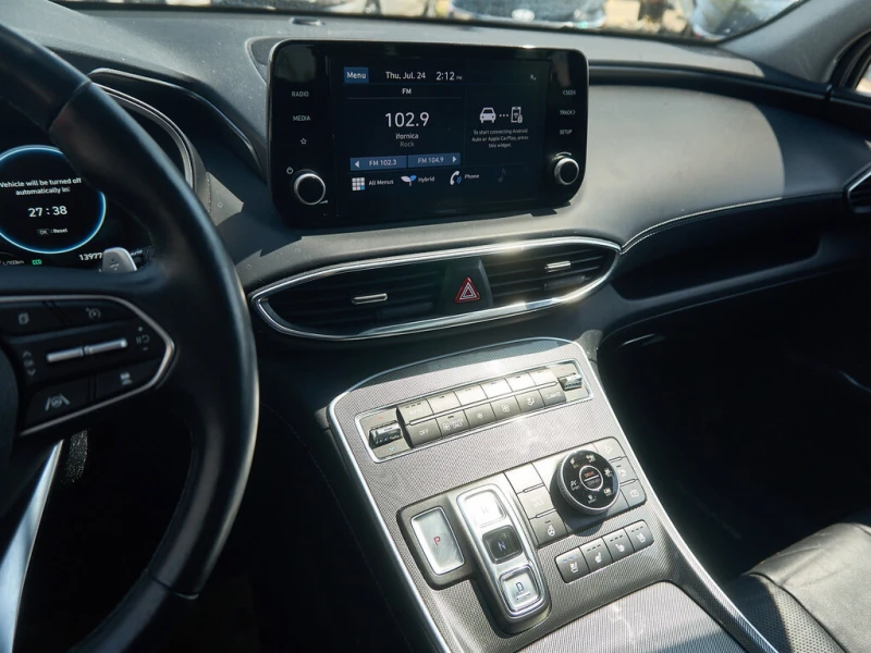 Hyundai Santa fe Hybrid Luxury| Adaptive Cruise| SunRoof| AWD, снимка 12 - Автомобили и джипове - 52319423