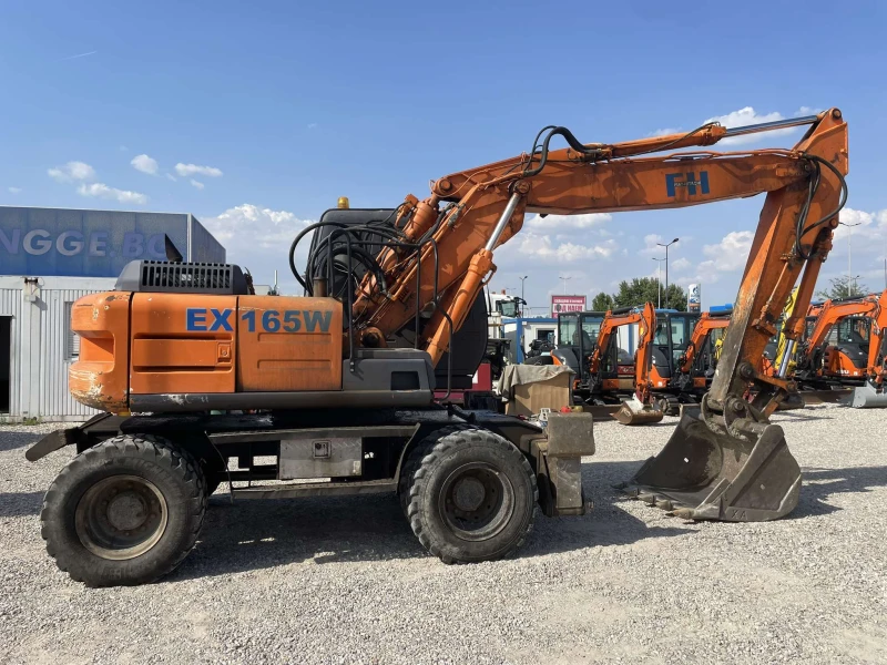 Багер FIAT Hitachi EX 165W, снимка 12 - Индустриална техника - 47331301