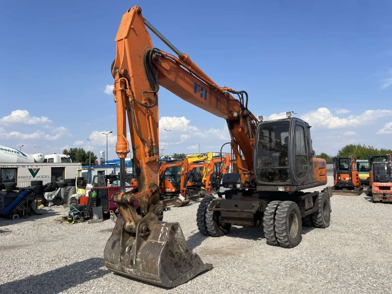 Багер FIAT Hitachi EX 165W, снимка 8 - Индустриална техника - 47331301