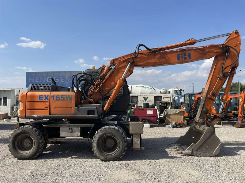 Багер FIAT Hitachi EX 165W, снимка 4 - Индустриална техника - 47331301