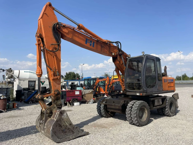 Багер FIAT Hitachi EX 165W, снимка 6 - Индустриална техника - 47331301