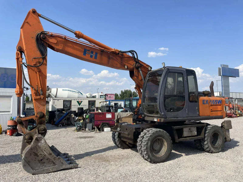 Багер FIAT Hitachi EX 165W, снимка 3 - Индустриална техника - 47331301