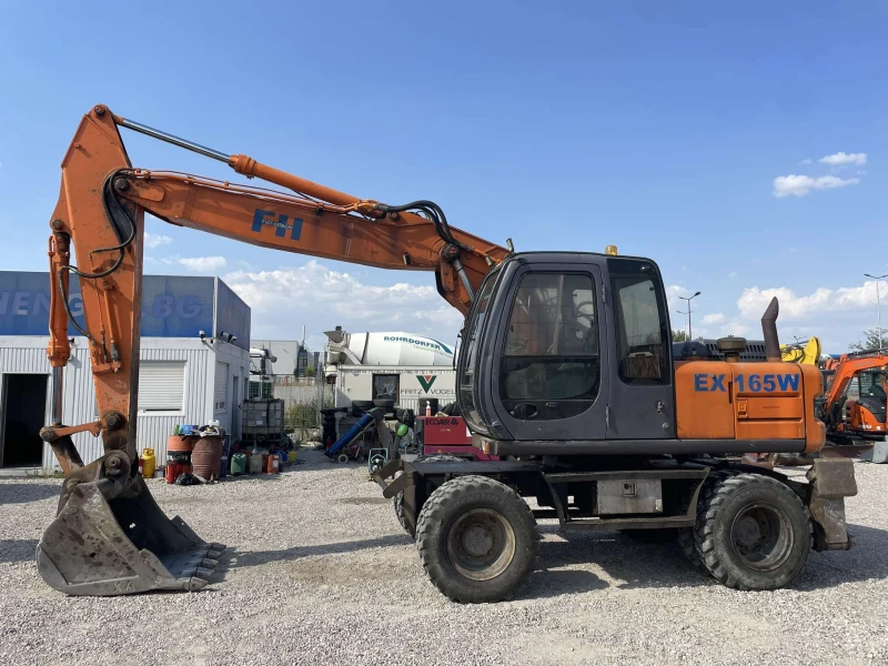 Багер FIAT Hitachi EX 165W, снимка 7 - Индустриална техника - 47331301