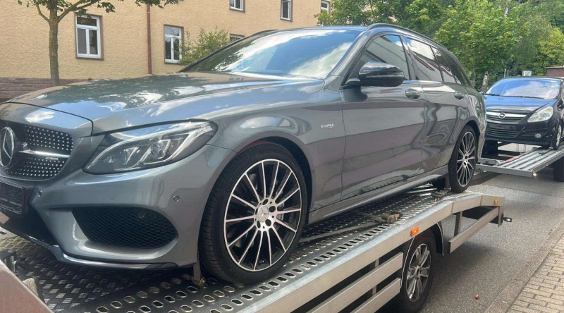 Mercedes-Benz C 43 AMG Biturbo 4Matic/9G -tronic/Panorama/ FULL/360 , снимка 5 - Автомобили и джипове - 47527928