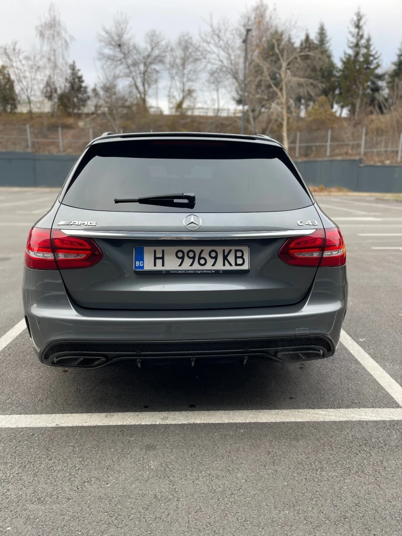 Mercedes-Benz C 43 AMG 4Matic/9G -tronic/Panorama/ FULL/360, снимка 6 - Автомобили и джипове - 52093796