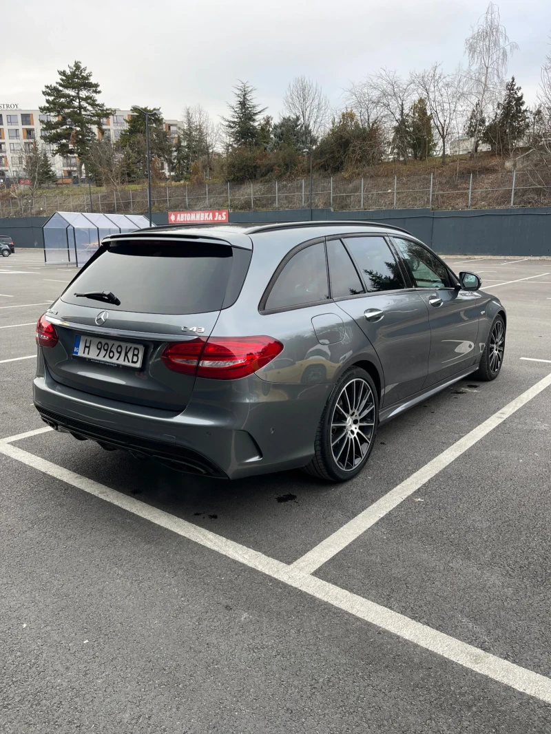 Mercedes-Benz C 43 AMG Biturbo 4Matic/9G -tronic/Panorama/ FULL/360 , снимка 5 - Автомобили и джипове - 47832750