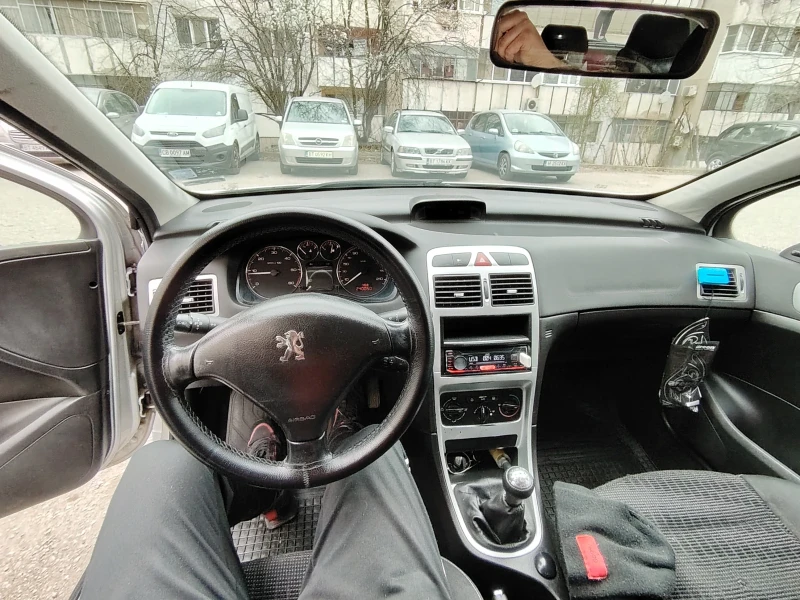 Peugeot 307 1.6 hdi, снимка 8 - Автомобили и джипове - 49545489