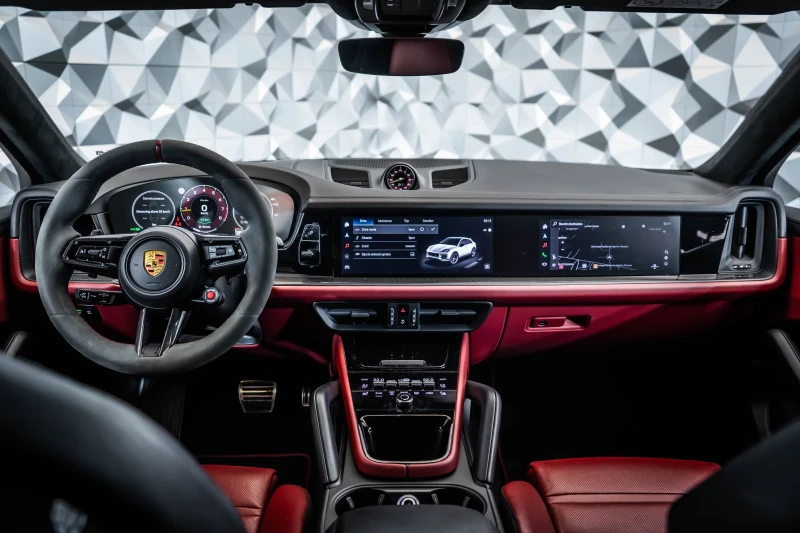 Porsche Cayenne Turbo GT* E-Hybrid Coupe* Carbon* Alcantara* Лизин, снимка 11 - Автомобили и джипове - 52836796