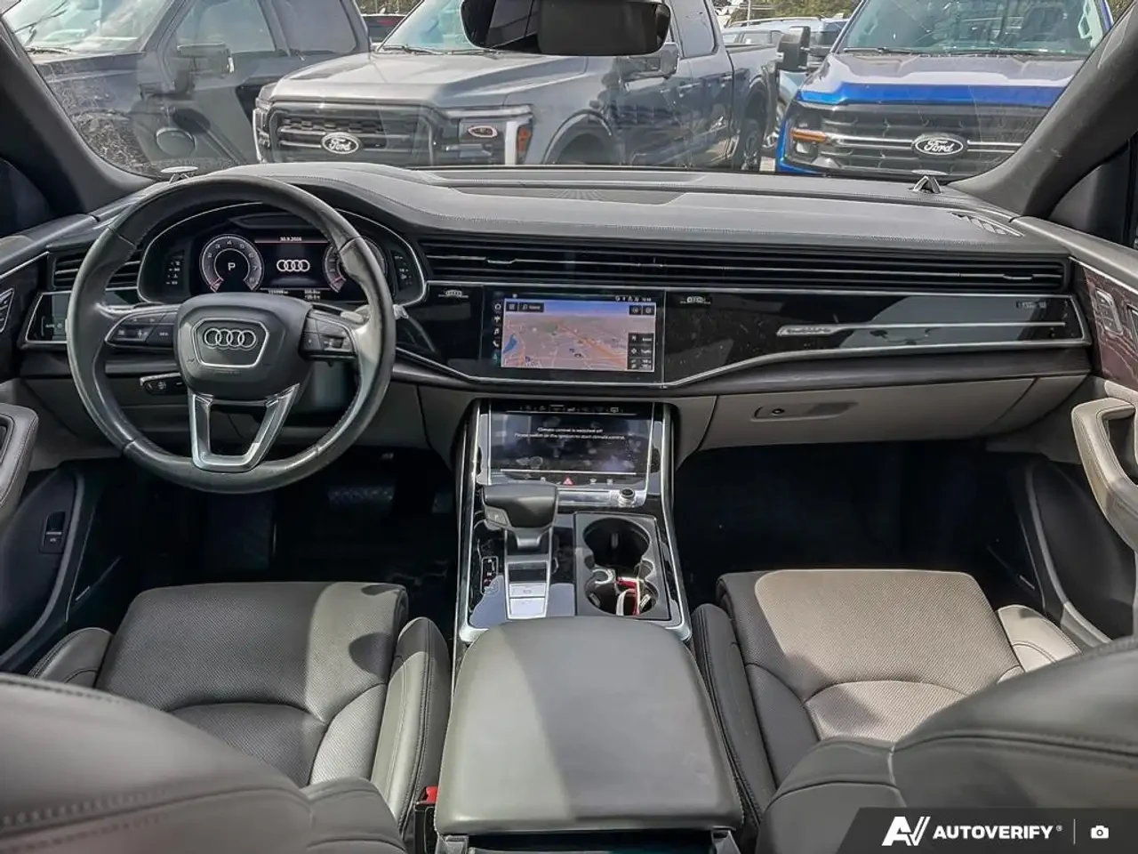 Audi Q8 ДИСТРОНИК* ВАКУМ* 360 КАМЕРИ* ХЕД-ЪП* КРАЙНА ЦЕНА*, снимка 8 - Автомобили и джипове - 56375206