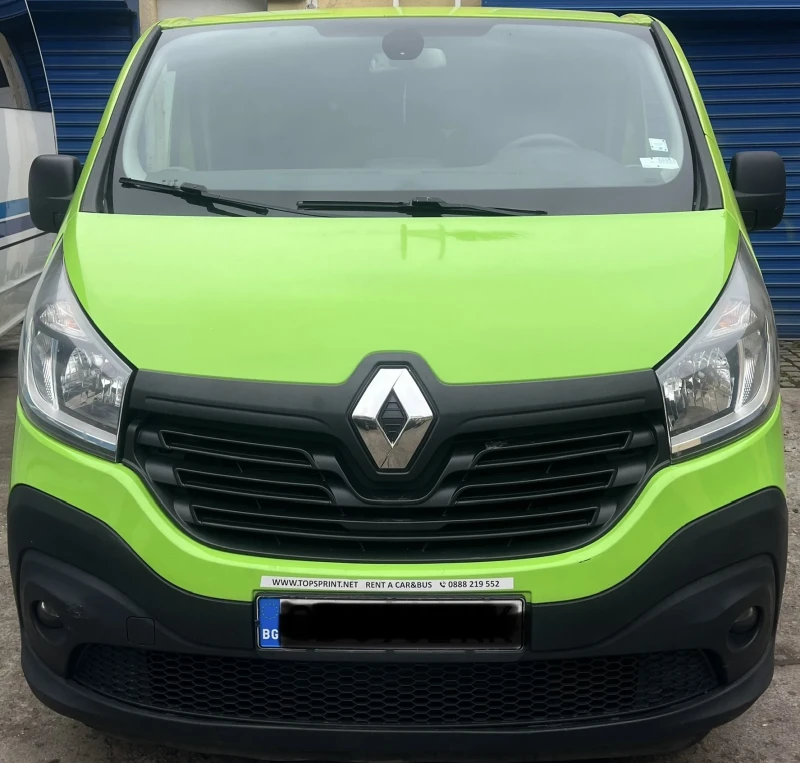 Renault Trafic 1.6, снимка 1 - Бусове и автобуси - 48237616