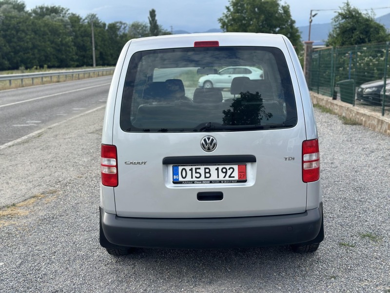 VW Caddy 1.6TDI Климатик* Германия* Оригинал* , снимка 5 - Автомобили и джипове - 46389336