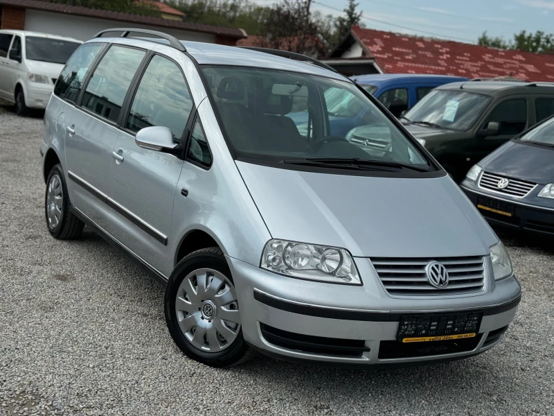 VW Sharan 1.9TDI 116кс 6с Facelift КЛИМАТРОНИК , снимка 1 - Автомобили и джипове - 46950706