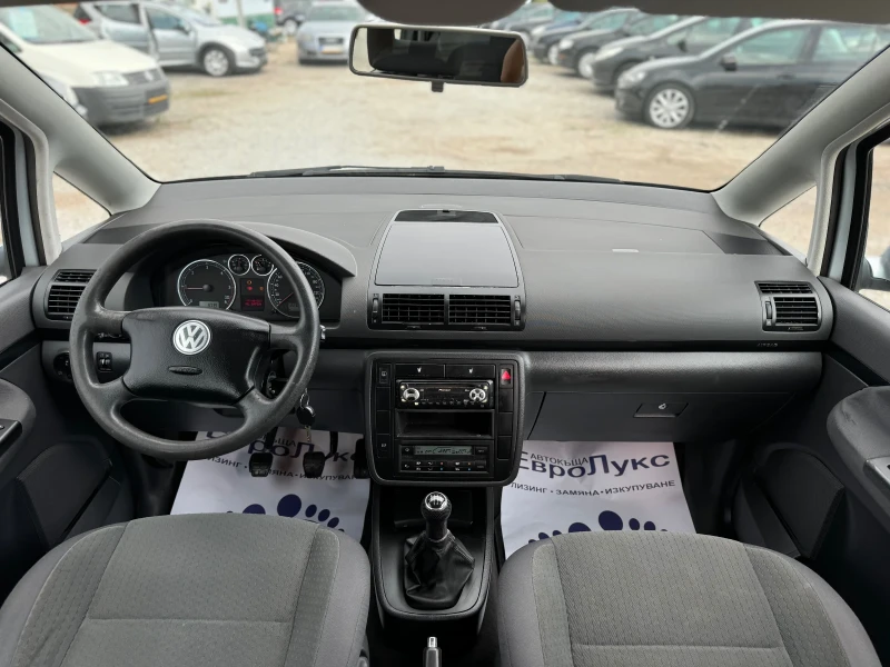 VW Sharan 1.9TDI 116кс 6с Facelift КЛИМАТРОНИК , снимка 9 - Автомобили и джипове - 46950706