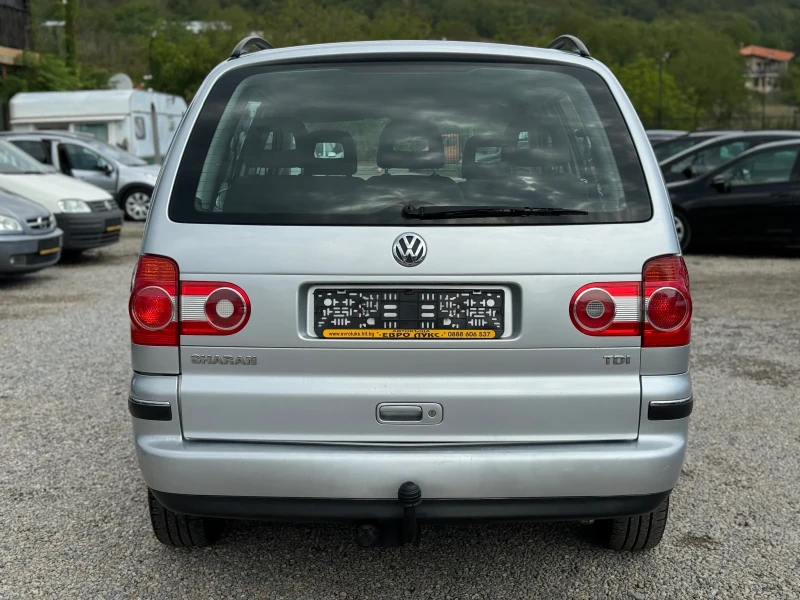 VW Sharan 1.9TDI 116кс 6с Facelift КЛИМАТРОНИК , снимка 5 - Автомобили и джипове - 46950706