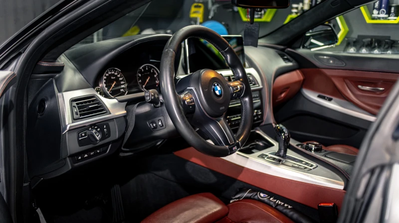 BMW 650 ЛИЗИНГ* Gran Coupe Akrapovic Harman Kardon FULL, снимка 8 - Автомобили и джипове - 50212274