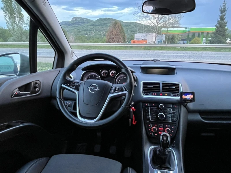 Opel Meriva 1.3 M-JET 95кс КЛИМАТРОНИК EURO 5А АВТОПИЛОТ, снимка 12 - Автомобили и джипове - 49995548