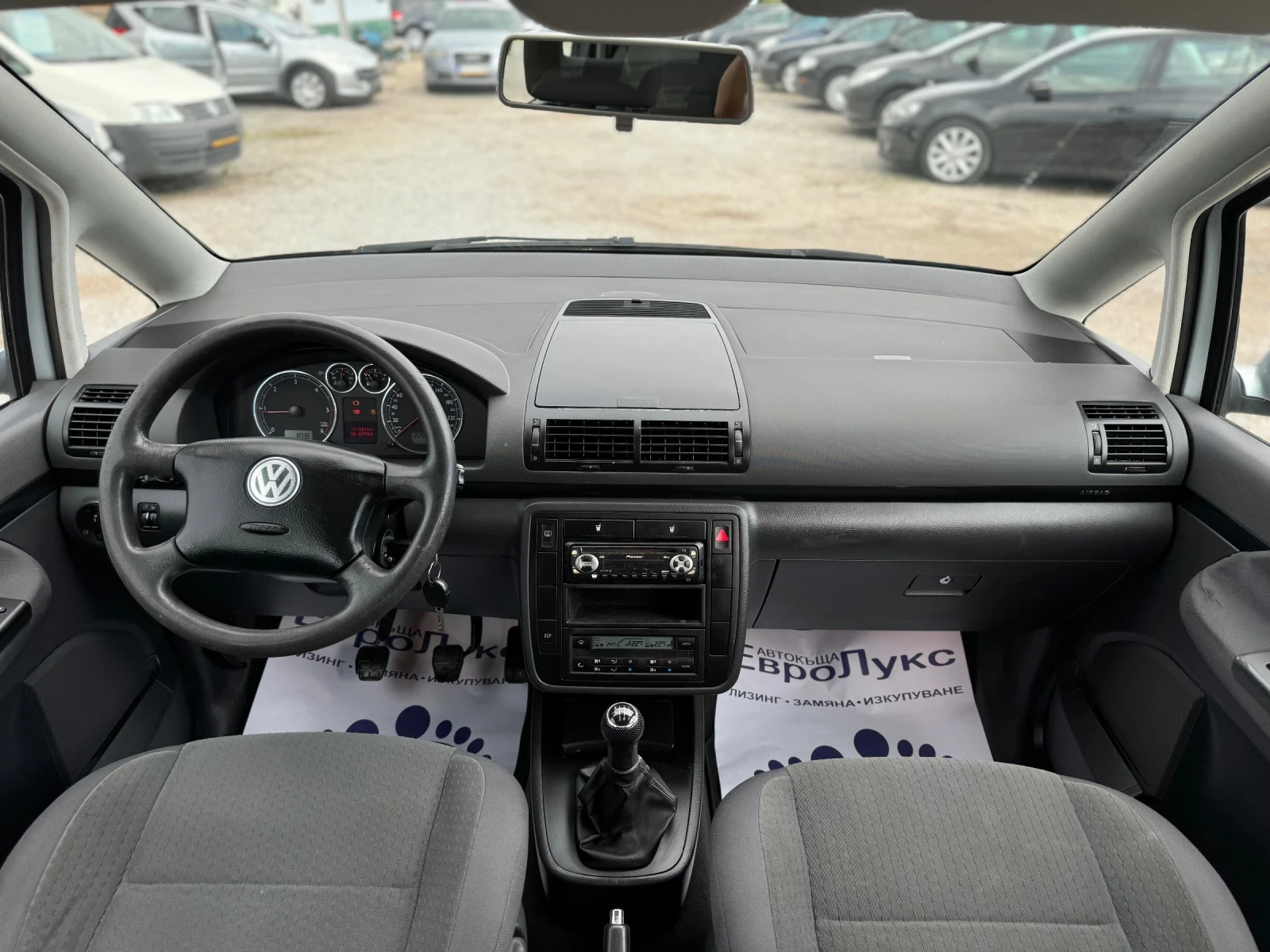 VW Sharan 1.9TDI 116кс 6с Facelift КЛИМАТРОНИК  - изображение 9