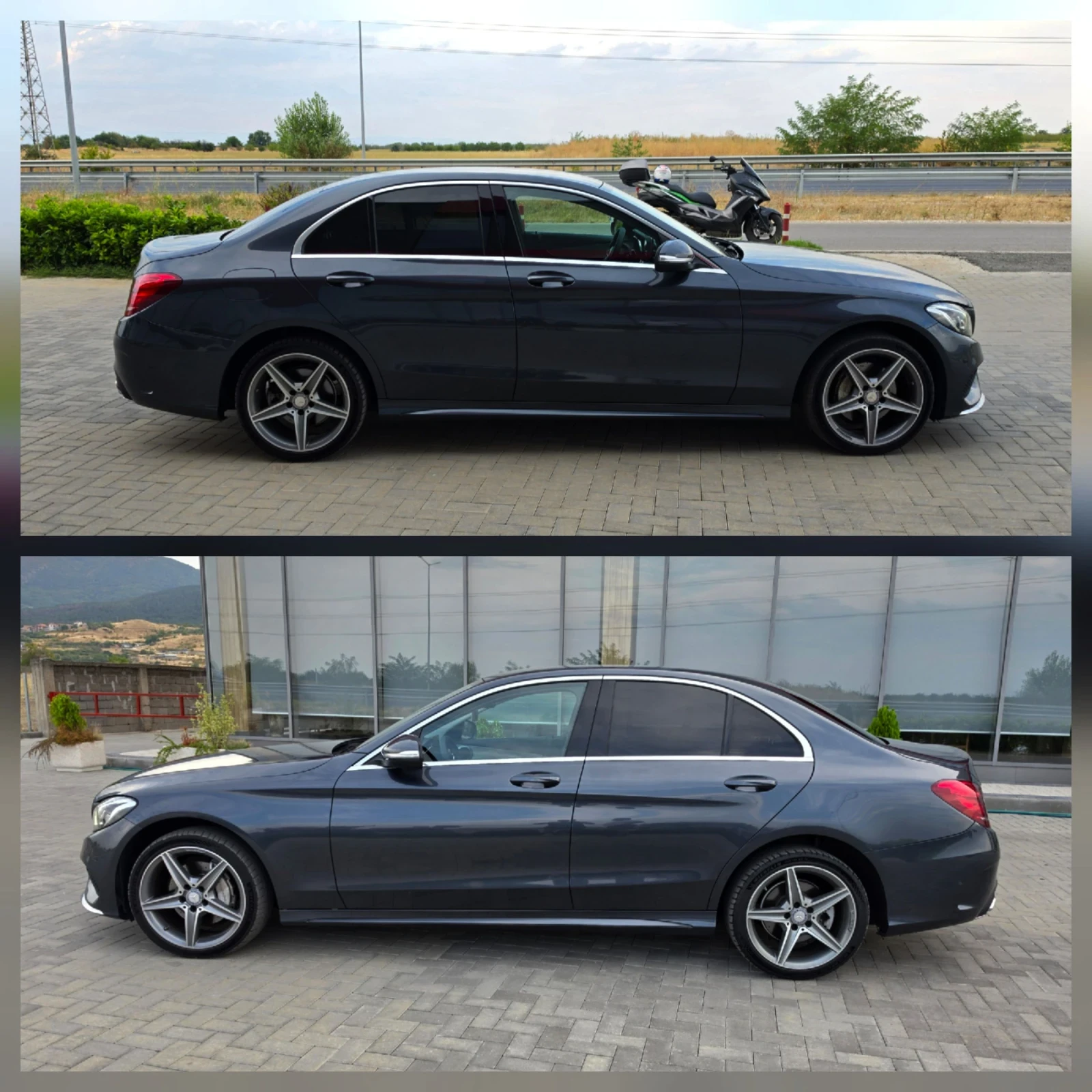 Mercedes-Benz C 220 2.2CDI /AMG-Line/7G-tronik/Ful -led Multibeam , снимка 17 - Автомобили и джипове - 55932123